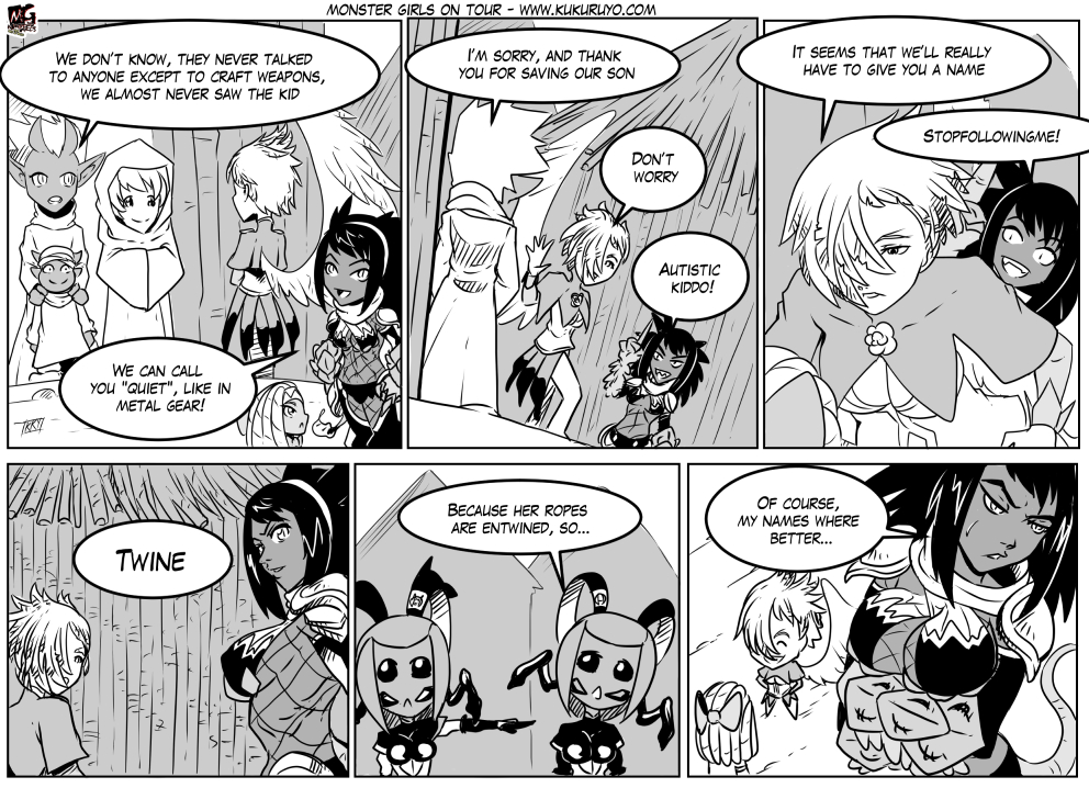 Monster girls on tour - Episode 118, Page 1: Page 118